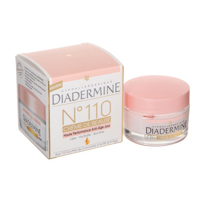 Crème Hydratante Jour & Nuit Diadermine Derma Beauté - 2 X 50 Ml - Longue Durée - Neuf
