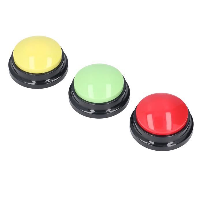 Comparer les prix de Boutons d'enregistrement pour Dressage de Chien - DUOKON - Lot de 3 - Enregistrement clair