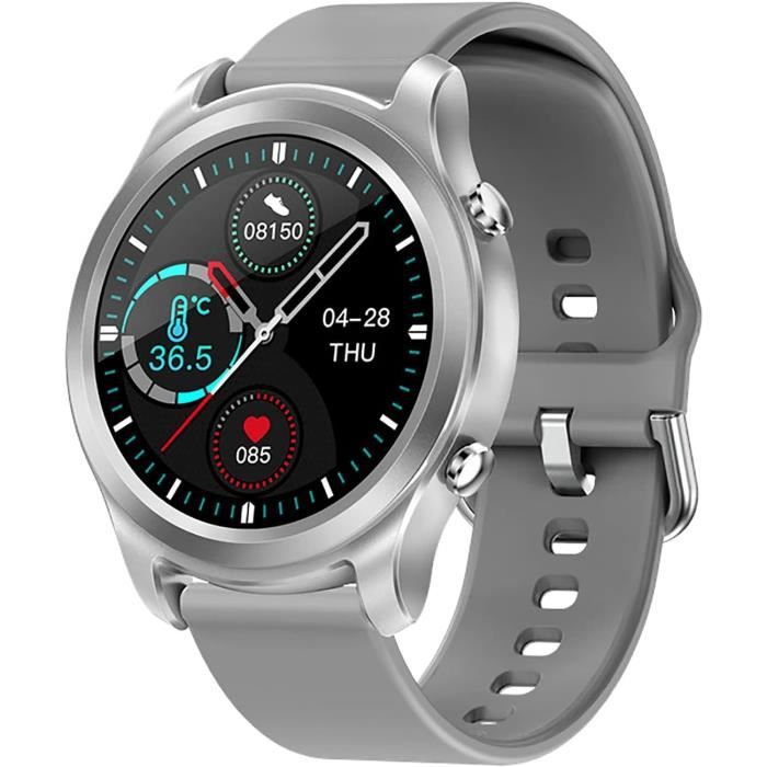 Montre Connectée Homme/femme – Cardio, Tension, Bluetooth, Fitness Tracker Waterproof