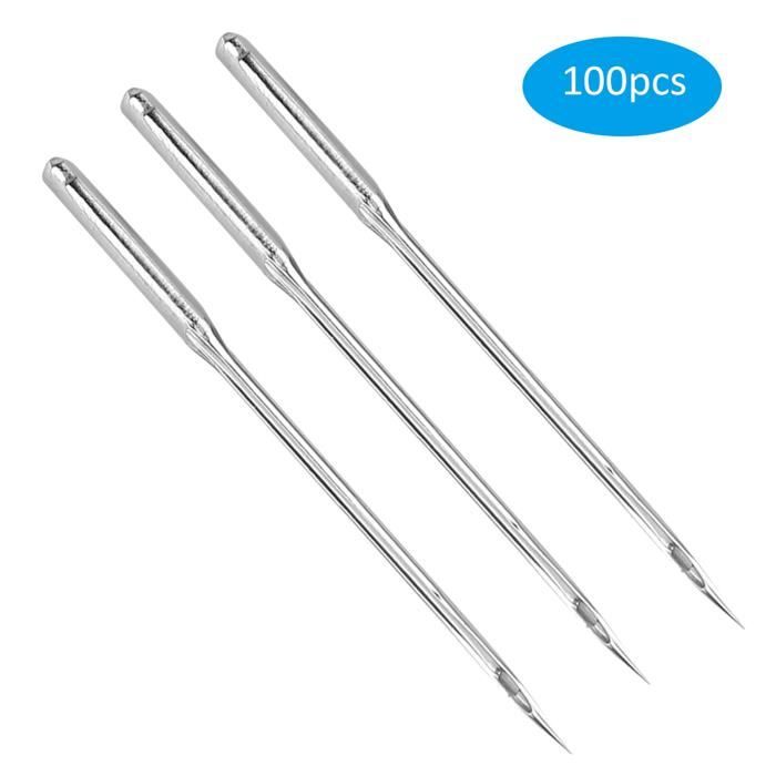 16)100 Pièces Broderie Machine à Coudre Ménage Aiguille à Coudre