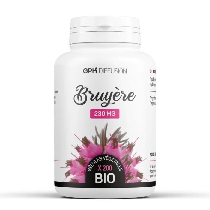 200 gélules BRUYERE BIO AB dosées à 230 mg. 0,1 - Santé