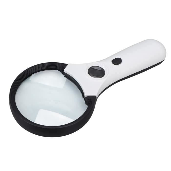 XINGFUFafeicy Loupes 3X Loupe LED bonne transmission de la lumière 4