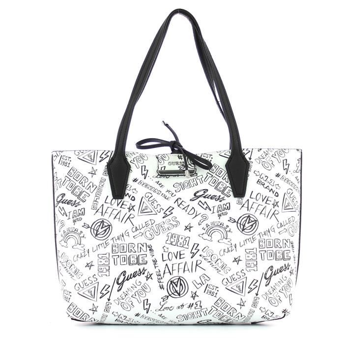 Shopper reversible Bobbi Graffiti Guess GRFFITI RO Achat Vente
