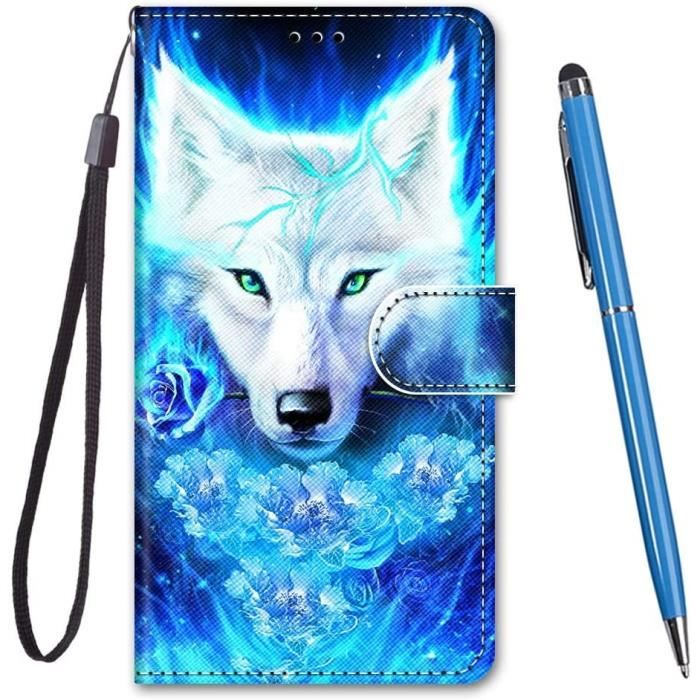 Étui Rabat Cuir PU Pour LG Wing 5G - Fenêtre Visible, Aimant Invisible - Coque Anti-choc TPU - Support Intégré
