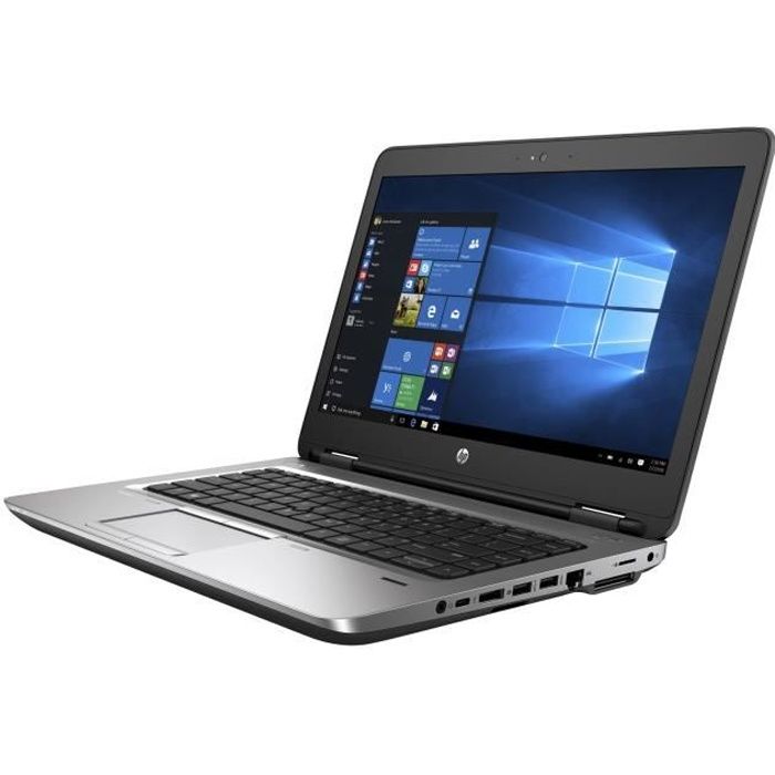 HP ProBook 640 G2 Core i5 2.3 GHz Win 7 Pro 64 bits comprend Licence Windows 10 Pro 64 bits 8 Go RAM SSD DVD…