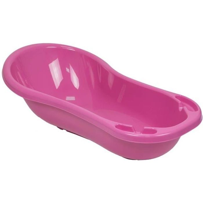 Baignoire pour Bébé - KEEEPER - XXL 100 CM - Rose - Rigide - Présence parentale préférable - Mixte