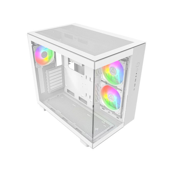Boîtier PC de gaming – MONTECH – King 65 PRO – Double chambre – Panneaux en maille – Ventilateurs ARGB
