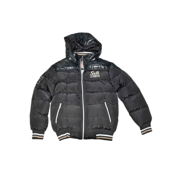 SRK Doudoune garcon 10 16 ans EC Noir beige