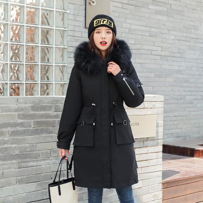 Manteau Femme Plus De Couleur Confortable Classique Noir LG Noir Cdiscount Pret a Porter