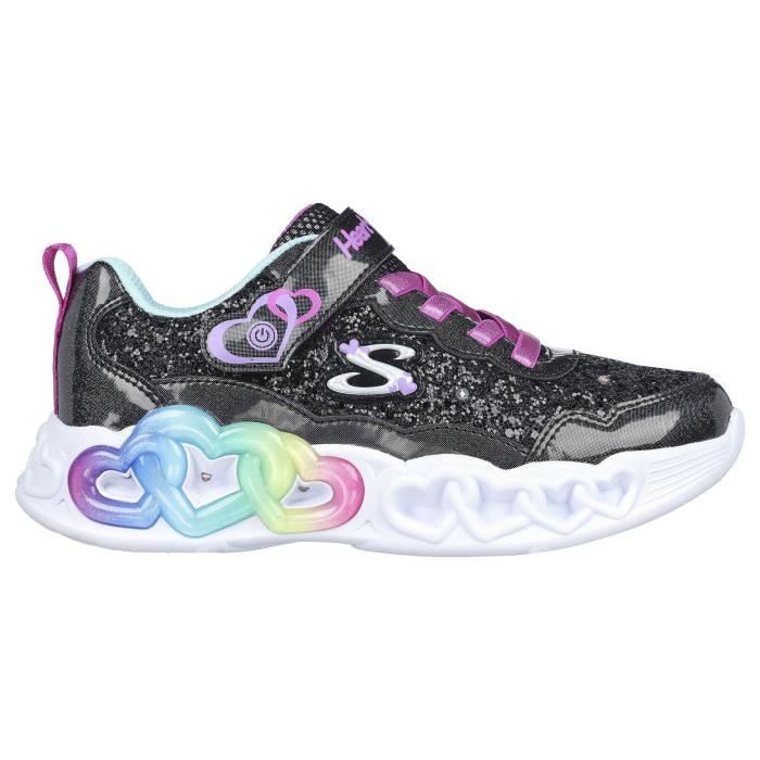 Basket skechers fille lumineuse clearance