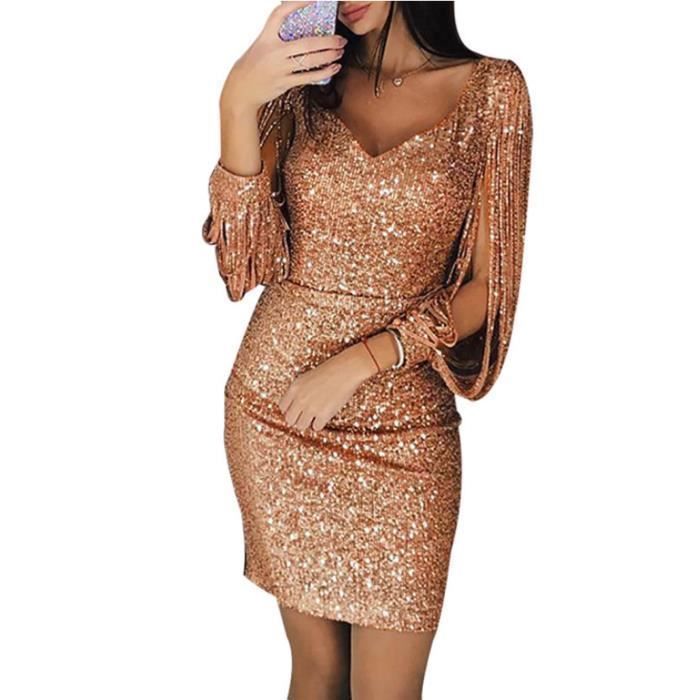 Robe glamour sales chic courte