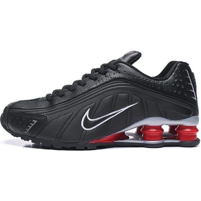 Nike shox noir et rouge online