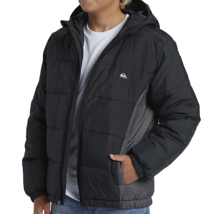 Mirage Doudoune Gar on QUIKSILVER Taille 16 ans Couleur NOIR