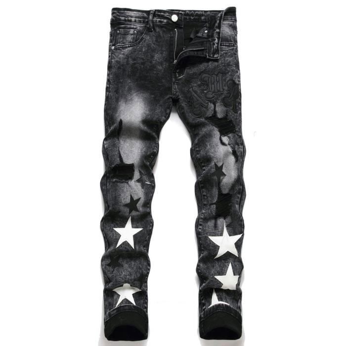 Costume Halloween Homme Style éclaboussures De Sang - 2 Pièces (haut + Pantalon) - Tissu Stretch - Coupe Décontractée