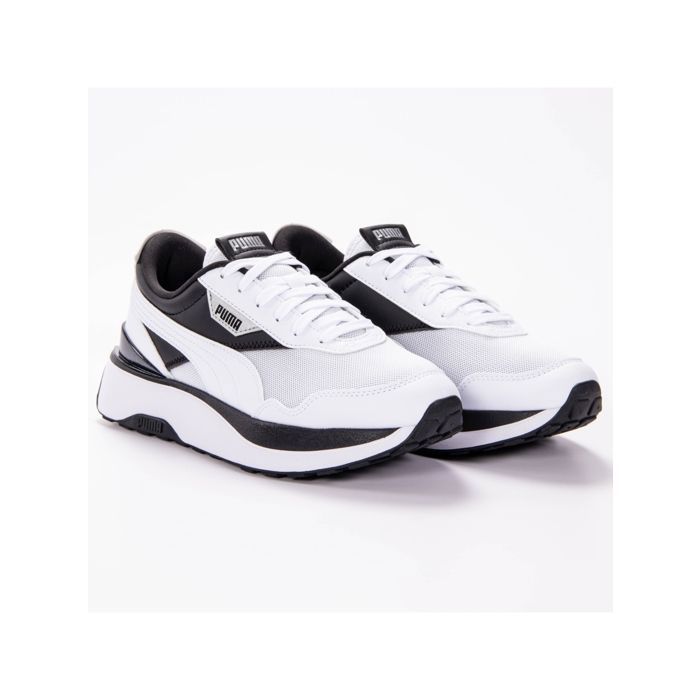 PUMA Baskets Cruise Rider Blanc Noir Femme Blanc Cdiscount Chaussures