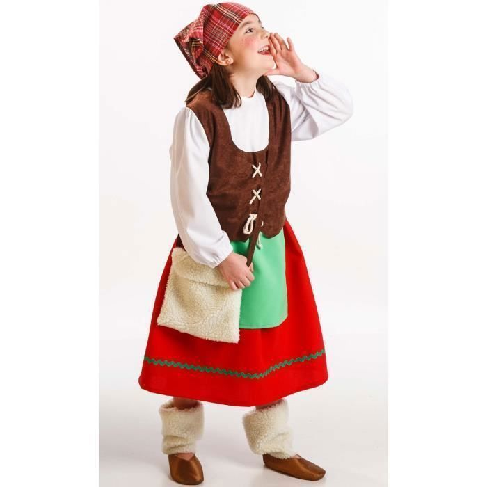 Déguisement Bergère Asturienne fille EL REY DEL CARNAVAL, SL 9 ans
