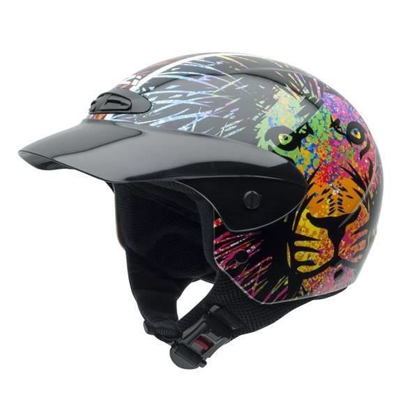 BHR Casque Scooter Demi-Jet 800 EASY, Casco de Moto