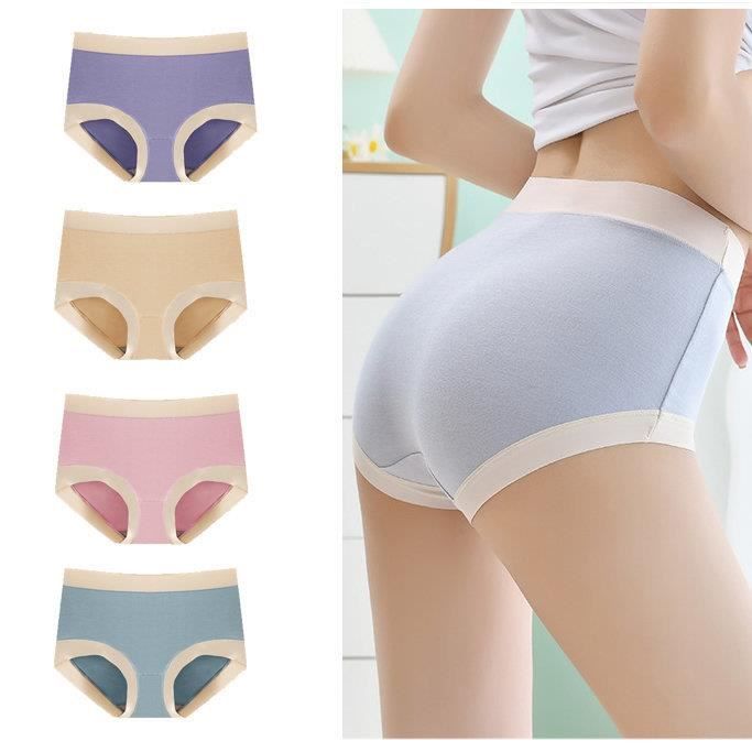 Culottes Femmes Lot de 5 Taille Mi haute Slip Ventre Plat Femme Shorties Elasticite Culotte Femme Confortable Noir Cdiscount Pret a Porter