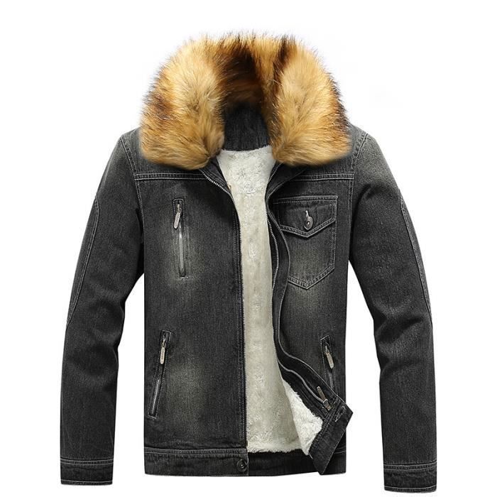 Polaire fourrure homme sales