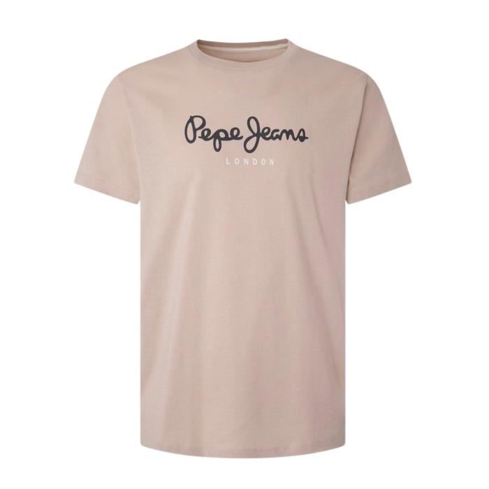 T-Shirt Pepe Jeans Eggo Rose pour Homme