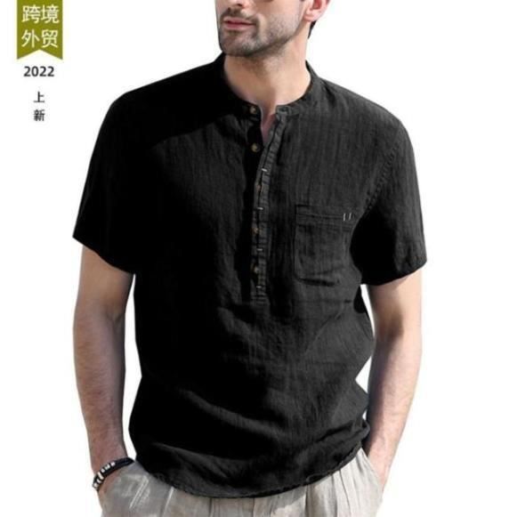 Chemise homme col mao manche courte deals