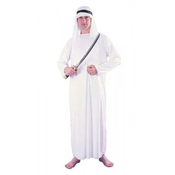 Costume Complet Cheich Homme - Thawb Traditionnel Moyen-oriental Taille M (48) - Cafetan, Dishdasha, Tenue Arabe