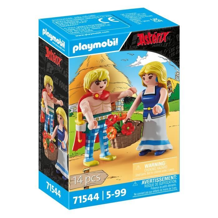 Jeux D'imitation Tragicomix Et Falbala Playmobil La Boite - vue 9