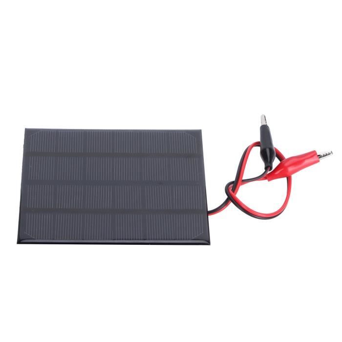 Panneau Solaire 3W 12V Monocristallin 145x145mm – Idéal Bricolage, Jouets Solaires & Petits Projets