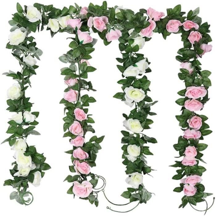 Guirlande 310 cm pour lit montessori rose guirlande lit - Ciel & terre
