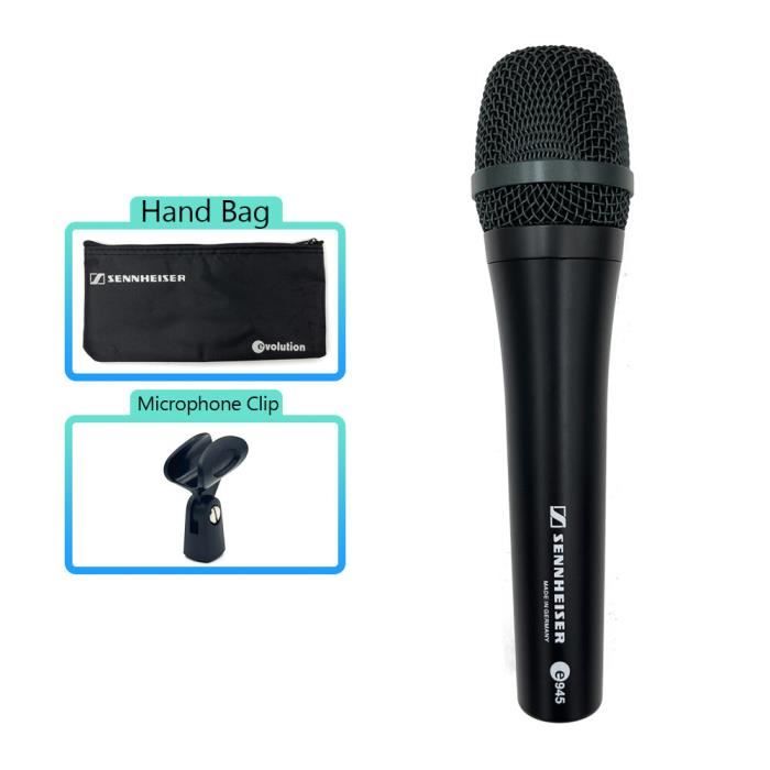 Sennheiser E945 Micro Dynamique Super Cardioïde Chant - Qualité Professionnelle
