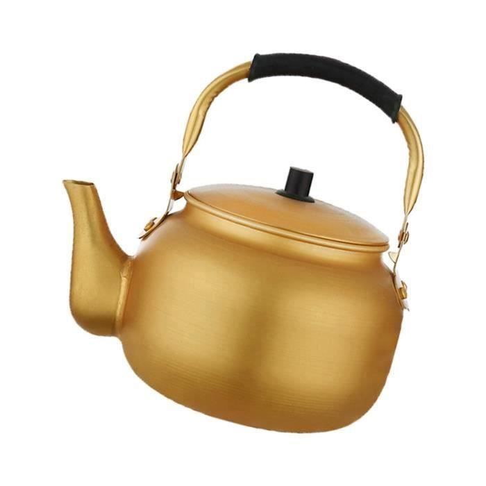 Bouilloire En Titane 1L IBasingo - Ultra Légère (192g) Avec Filtre - Parfaite Pour Camping Ou Randonnée