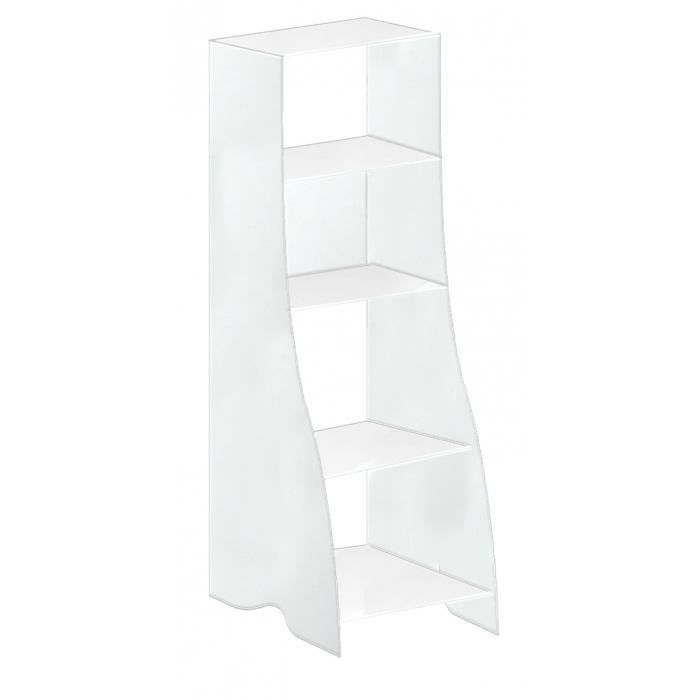 Bibliotheque Etagere Enfant Fille Garcon Blanche Cdiscount Puericulture Eveil Bebe