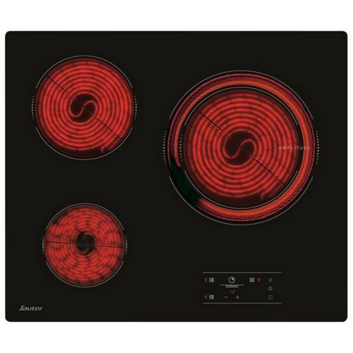 SAUTER Table vitrocéramique 3 foyers SPV4530B - vue 3