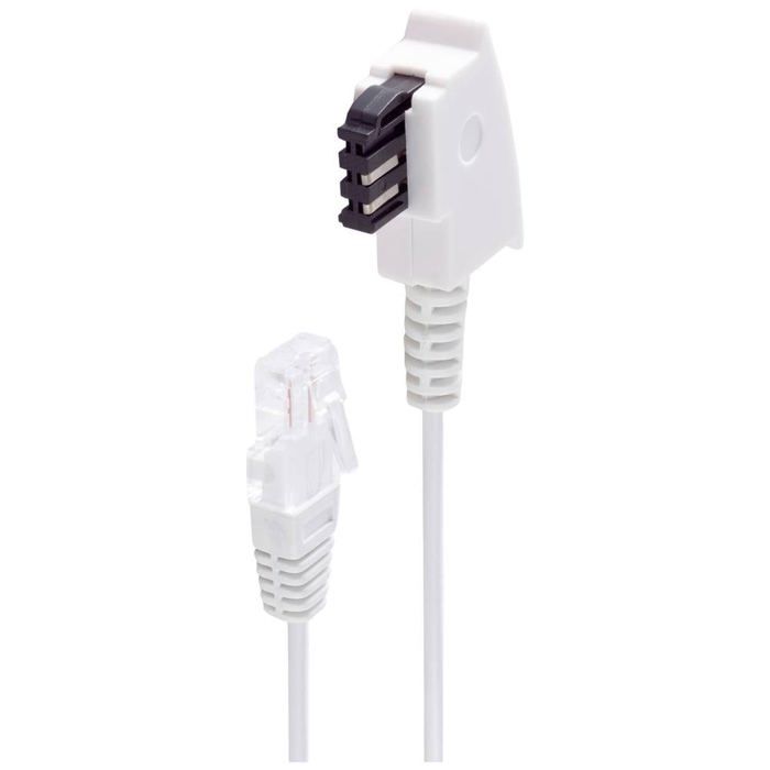 Câble de raccordement - SHIVERPEAKS - DSL - TAE F mâle → RJ45 8P2C - 15 ...
