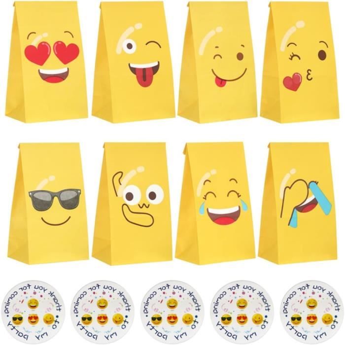 10 Pièces Sacs En Papier Sac Cadeau Avec Poignées Et Ruban Noeud Sacs De Cadeau De Bonbons Pour