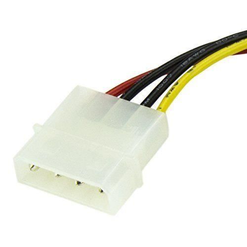 Câble Adaptateur Modulaire Molex 5 Broches Vers 2 SATA – Bleu – 68cm – Neuf