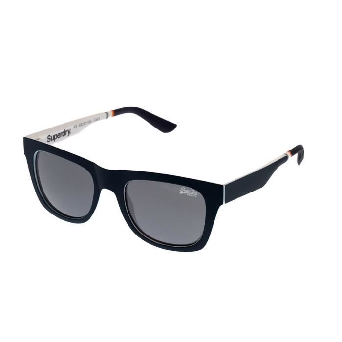 SUPERDRY Lunettes de Soleil SDR CALI SUN C.107 Monture Bleu marine blanc