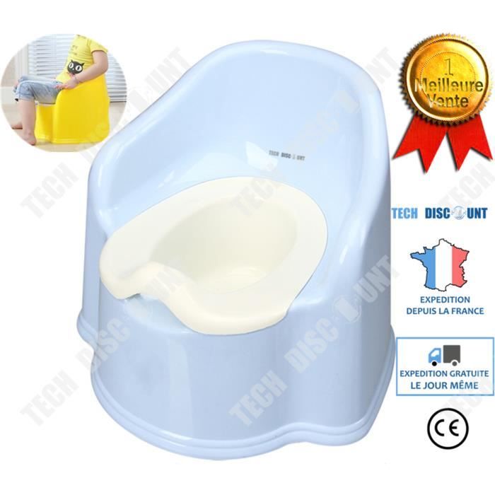 TD® pot enfant toilettes voyage garcon fille elephant transport hygiene propreté bébé doux portable ergonomique educatif pas cher