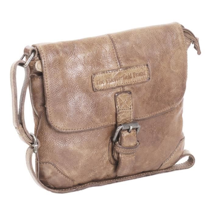 The Chesterfield Brand Lisboa Shoulderbag Black [176186] - sac à épaule
