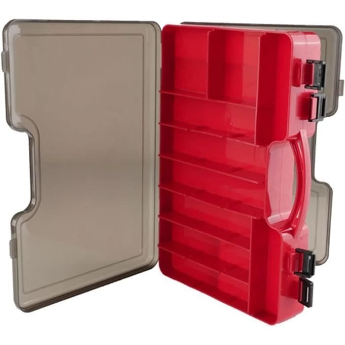Boîte de matériel de pêche boîte de rangement d'accessoires en plastique cinq ca Boîte de matériel de pêche boîte de rangement d'accessoires en plastique cinq ca