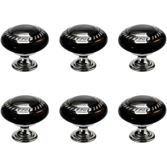 YOSOO Bouton De Poignée De Machine Lot De 6 Boules De Poignée Rondes