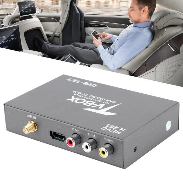 VBESTLIFE TV Tuner Box, récepteur voiture DVB, Standrad pour support de MPG
