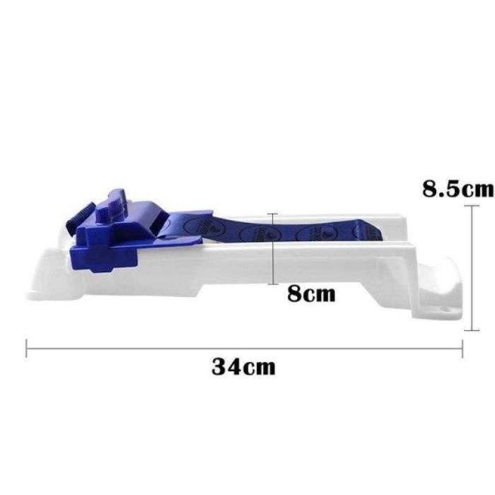 Machine à Rouler Sarma / Feuilles De Choux Olayer - Outil De Cuisine En Plastique Bleu Pour Préparer Des Rouleaux Facilement - 5