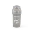 Twistshake Biberon anti-colique avec récipient à lait en poudre et mélangeur - 180 ml - Biberon sans BPA - 0+ mois - Gris-1