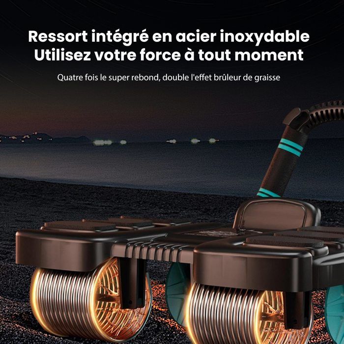 Generic Roue Abdominale De Soutien Du Coude à Rebond Automatique - Prix pas cher | CI