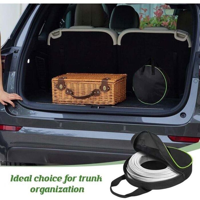 Sac De Rangement Scooter Électrique EVA Étanche - Grande Capacité 2L - Fixation Guidon Antidérapante