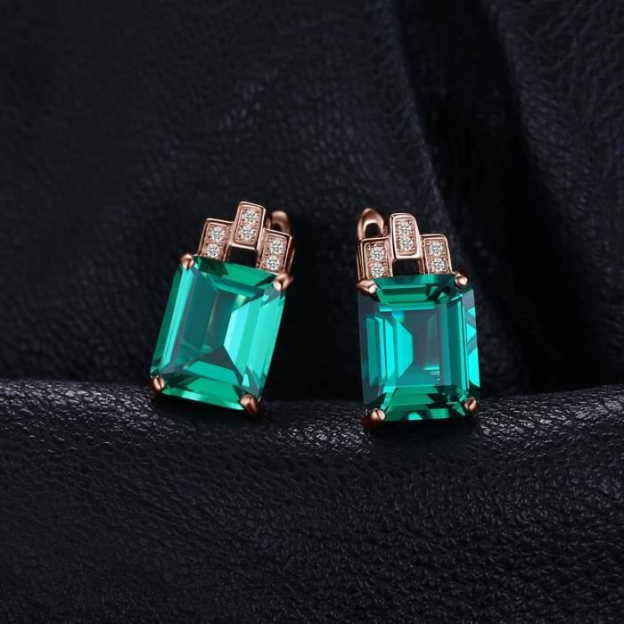 Boucles D'oreilles Argent 925 Plaqué Or - Double Créole Chaînée Pour Piercings - CZ Brillant - Cadeau Femme