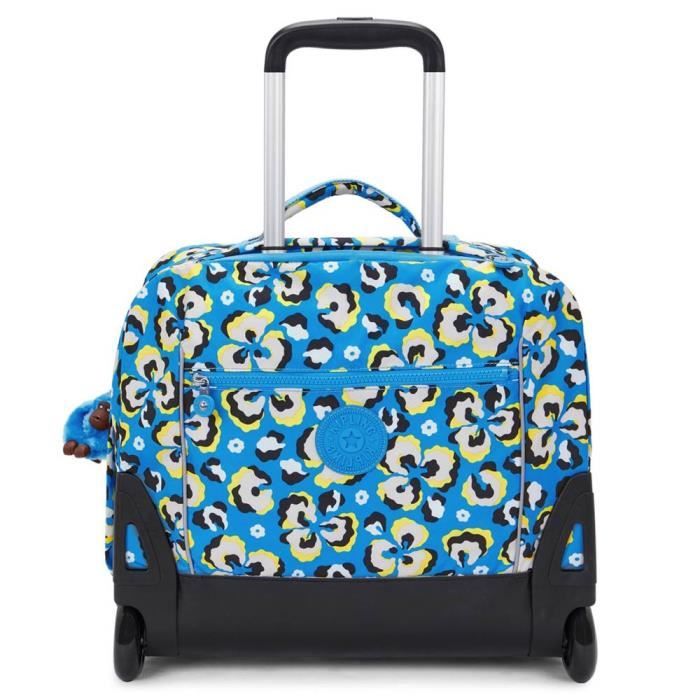 Cartable a roulettes Kipling Giorno 41 CM Haut de Gamme Leopard Floral Cdiscount Bagagerie Maroquinerie
