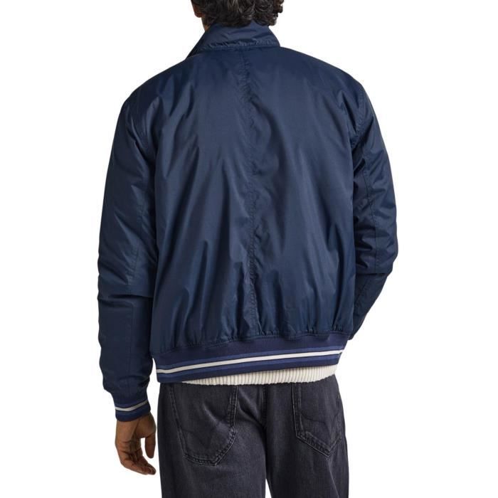 Veste Bombardier Pepe Jeans Bon Bleu pour Homme Bleu Cdiscount