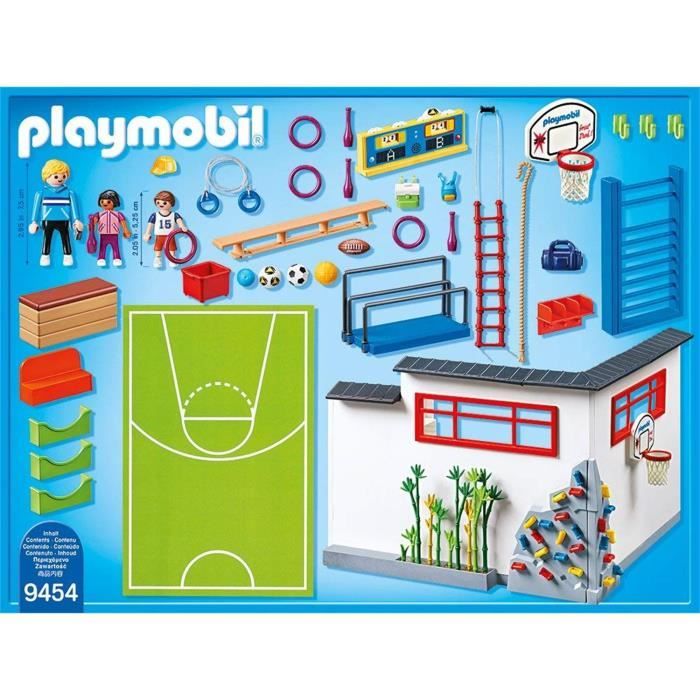 PLAYMOBIL - 9454 - City Life - Salle de sports pour enfants - 130 pièces -  Garantie 2 ans - Cdiscount Jeux - Jouets
